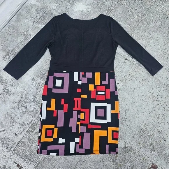 Miusol Girl Dress A Ling Knee Length Long Sleeve Size XL - Picture 2 of 11